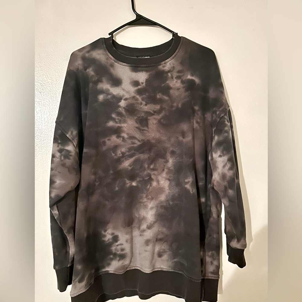 Space Tye Dyed Oversized Sweatshirt
